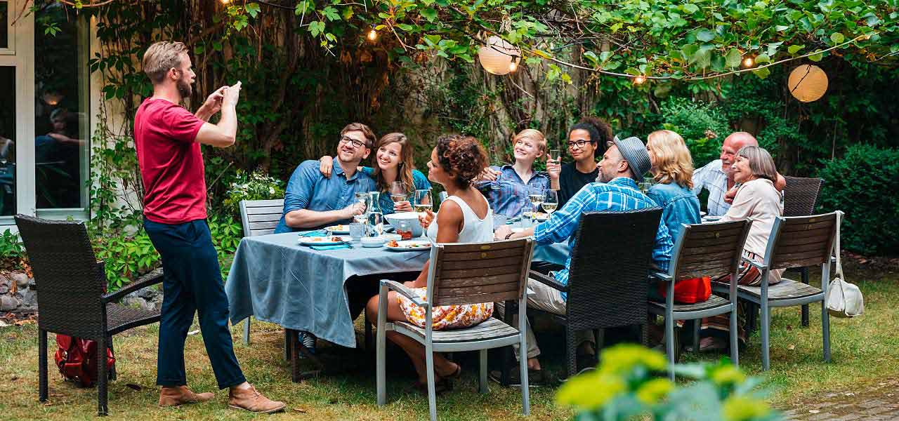 Gruppenreiseversicherung für mehrere Familien