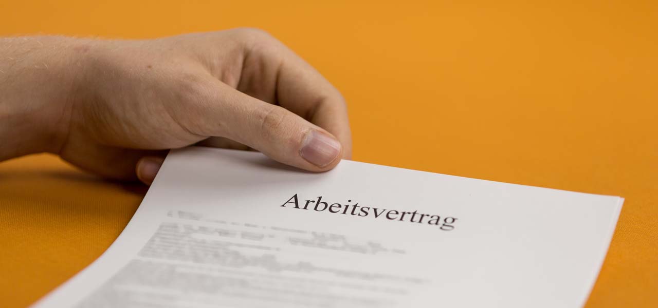 Form des Arbeitsvertrags