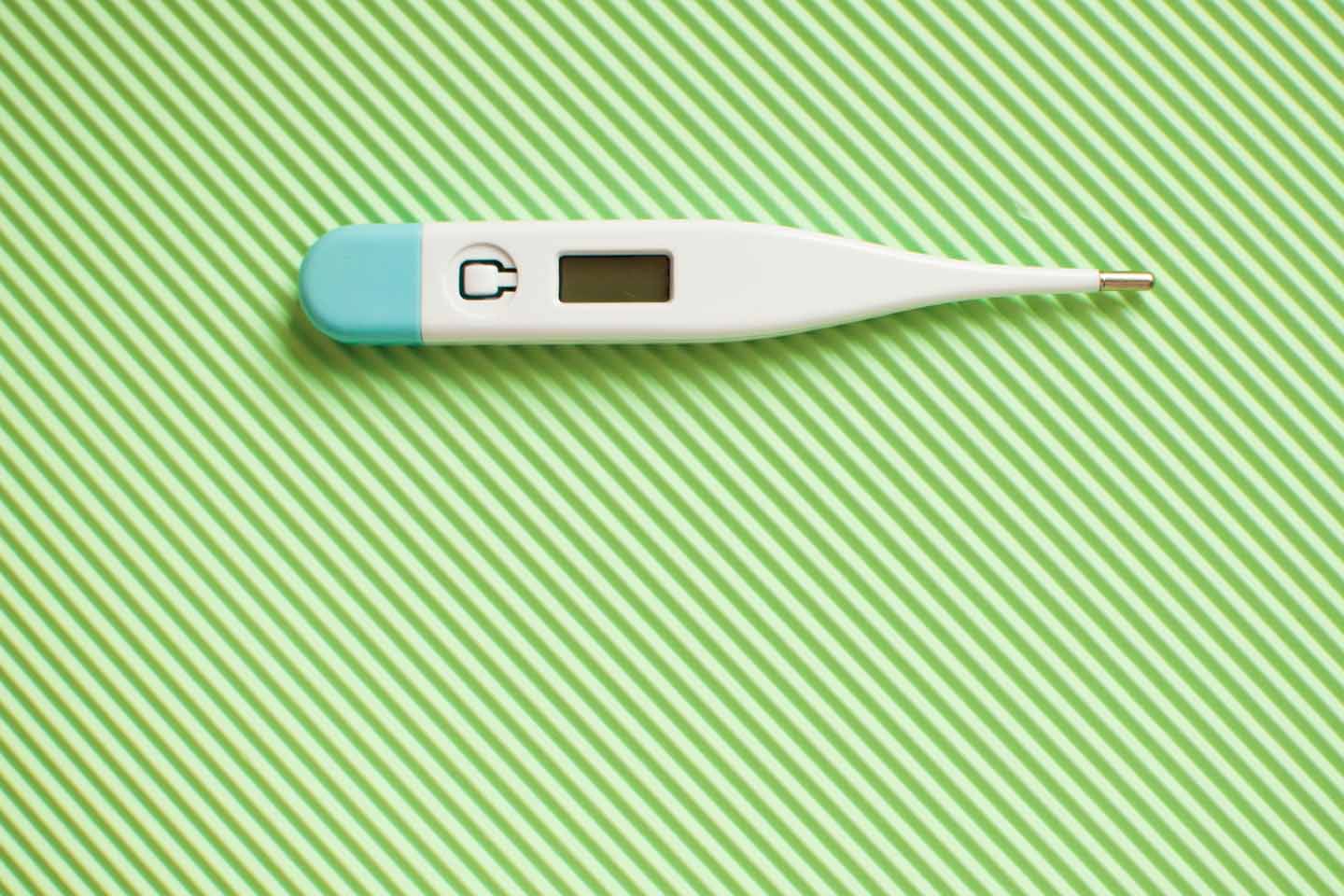 Ein oldschool Fieberthermometer.