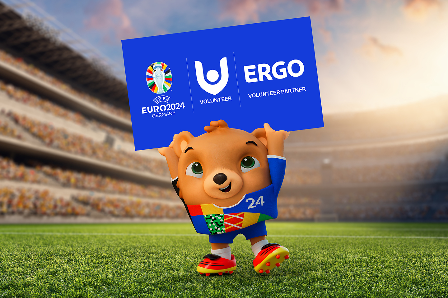 Aufruf zur Bewerbung: Werde als Volunteer zum Botschafter der UEFA EURO 2024