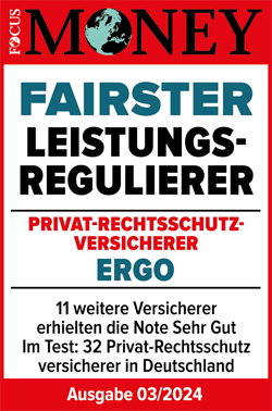 Fairster Leistungsregulierer ERGO Privat-Rechtsschutz-Versicherung